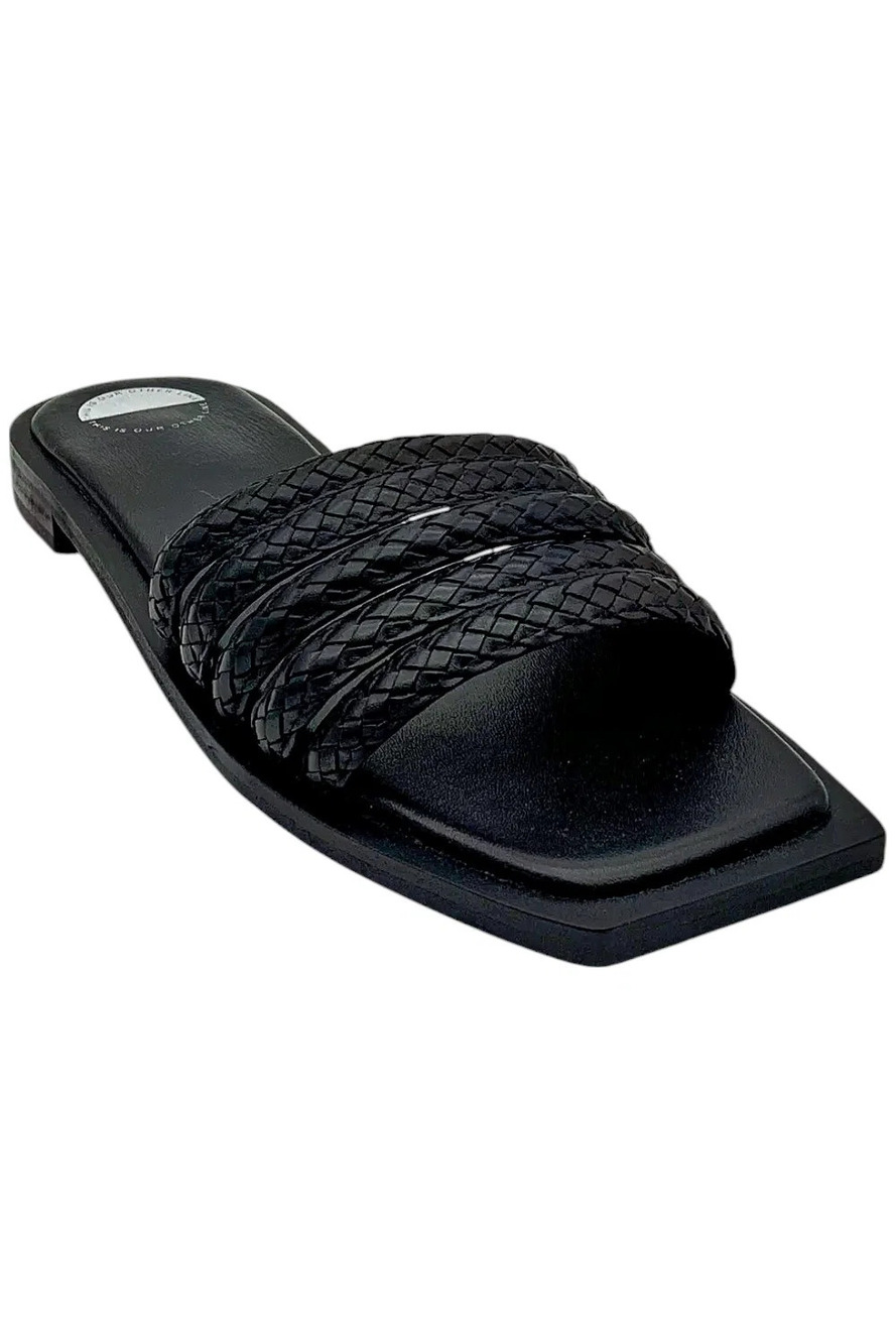 Intentionally Blank Women's Mute Slide Sandals Black - Medium